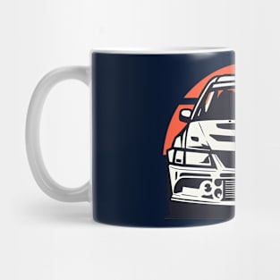 Mitsubishi Lancer Evo Rally Car Mug